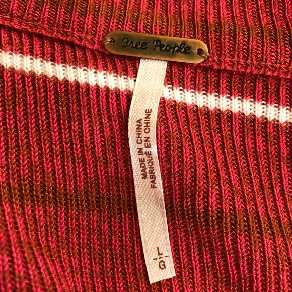 New Free People pink size Large (#23) - Picture 6 of 8